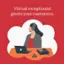 Virtual receptionist greets your customers.