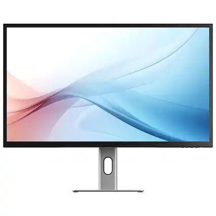 Front. Alogic - ALOGIC Clarity Max 32 UHD 4K Monitor with USB-C Power Delivery - Black.