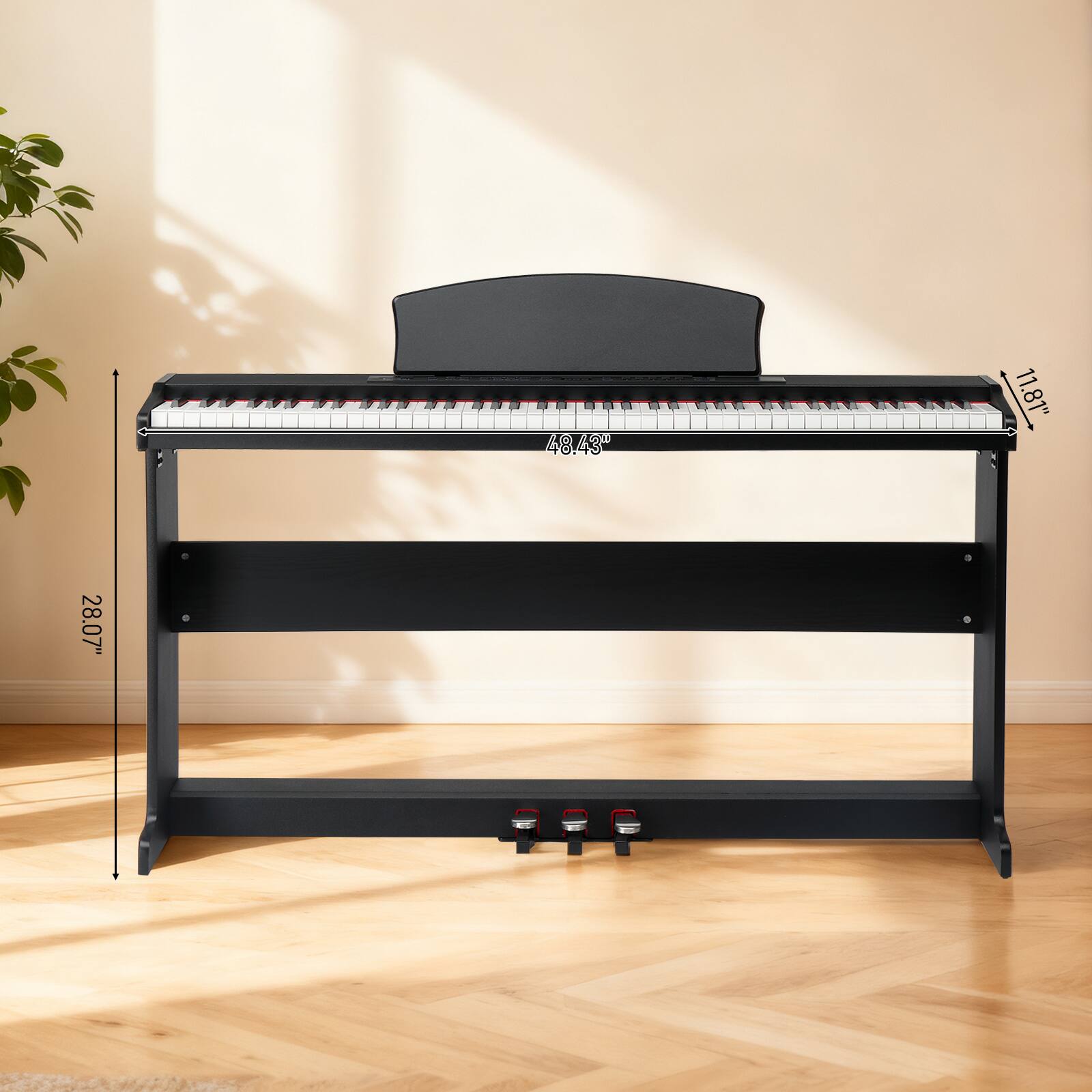 48.43" x 11.81" x 28.07"