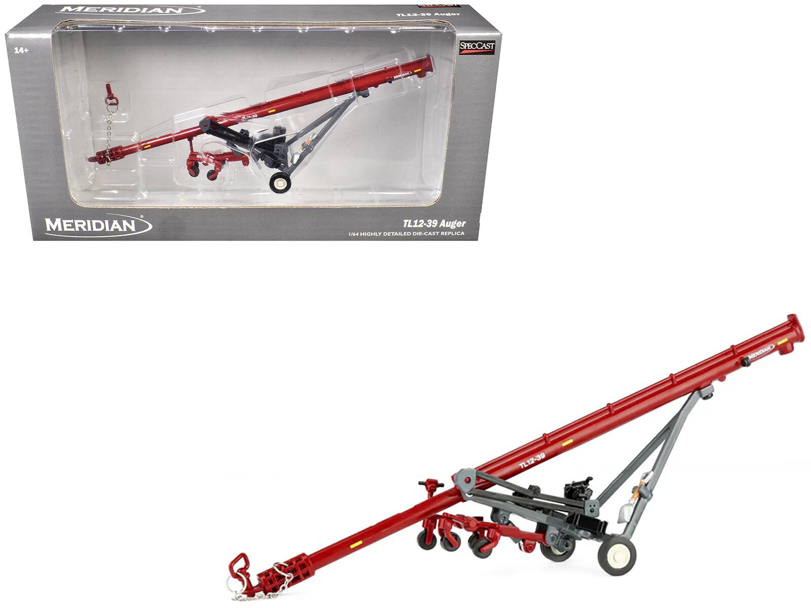 MERIDIAN  
TLE2-20 Auger  
14+  
SPECCAST  
NEW  
MERIDIAN  
TL12-39 Auger TAS HIGHLY DETAILED DIE-CAST REPLICA  
TL12-39