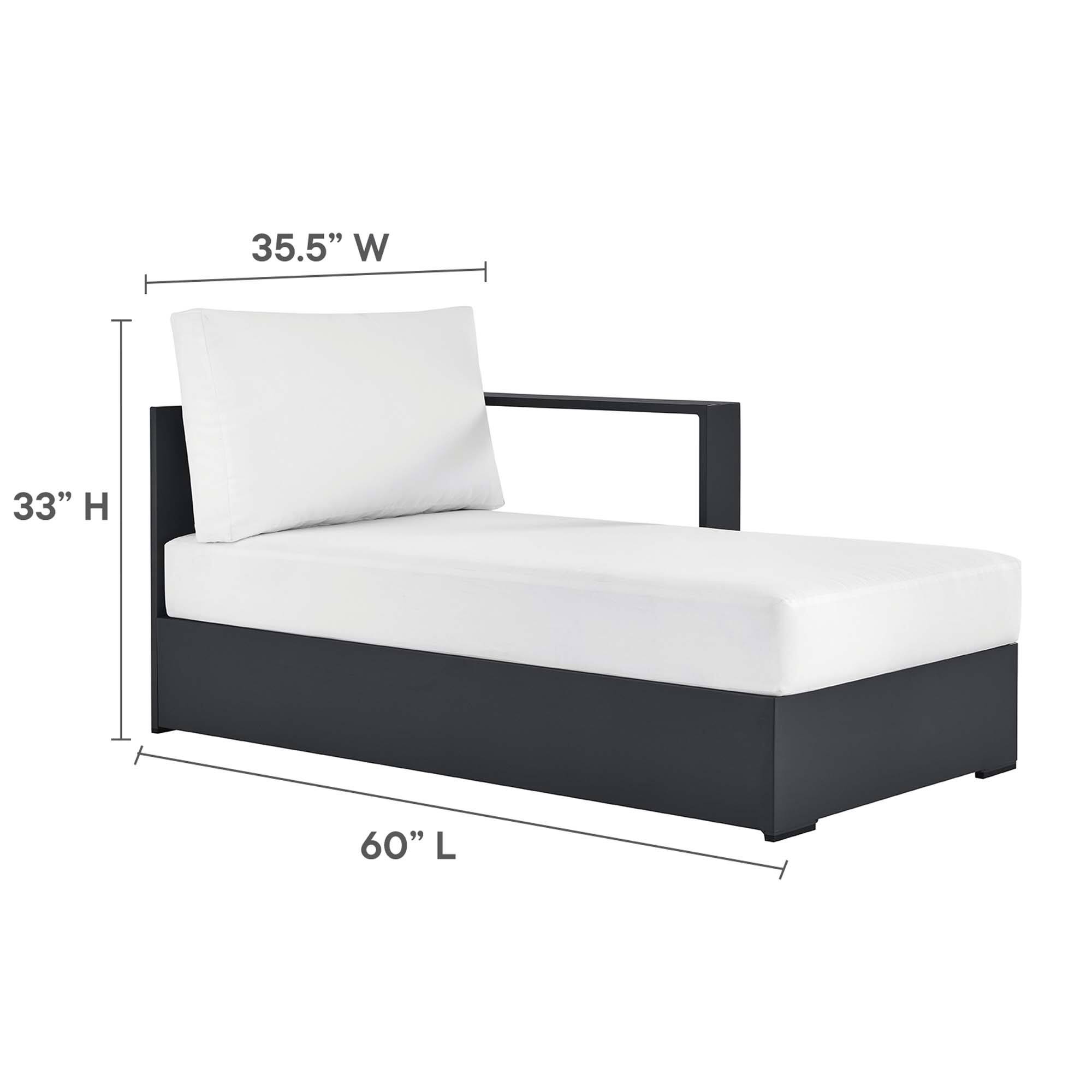 35.5" W  
33" H  
60" L