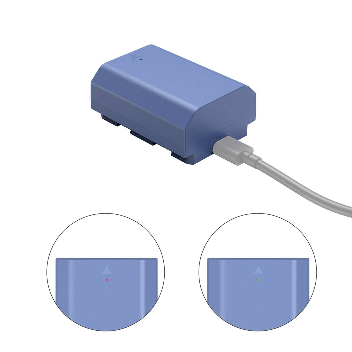 Alt View 5. Smallrig - SmallRig SmallRig For Sony NP-FZ100 USB-C Rechargeable Camera Battery 4265B.