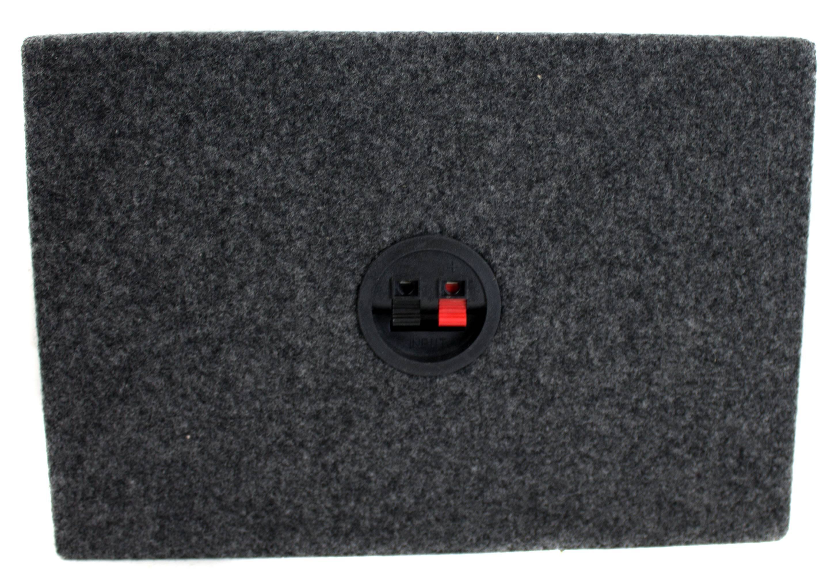 Alt View 7. QPower - QPower Angled Style 6 x 9 Inch Car Audio Speaker Box Enclosures, 2 Speaker Boxes - Black.