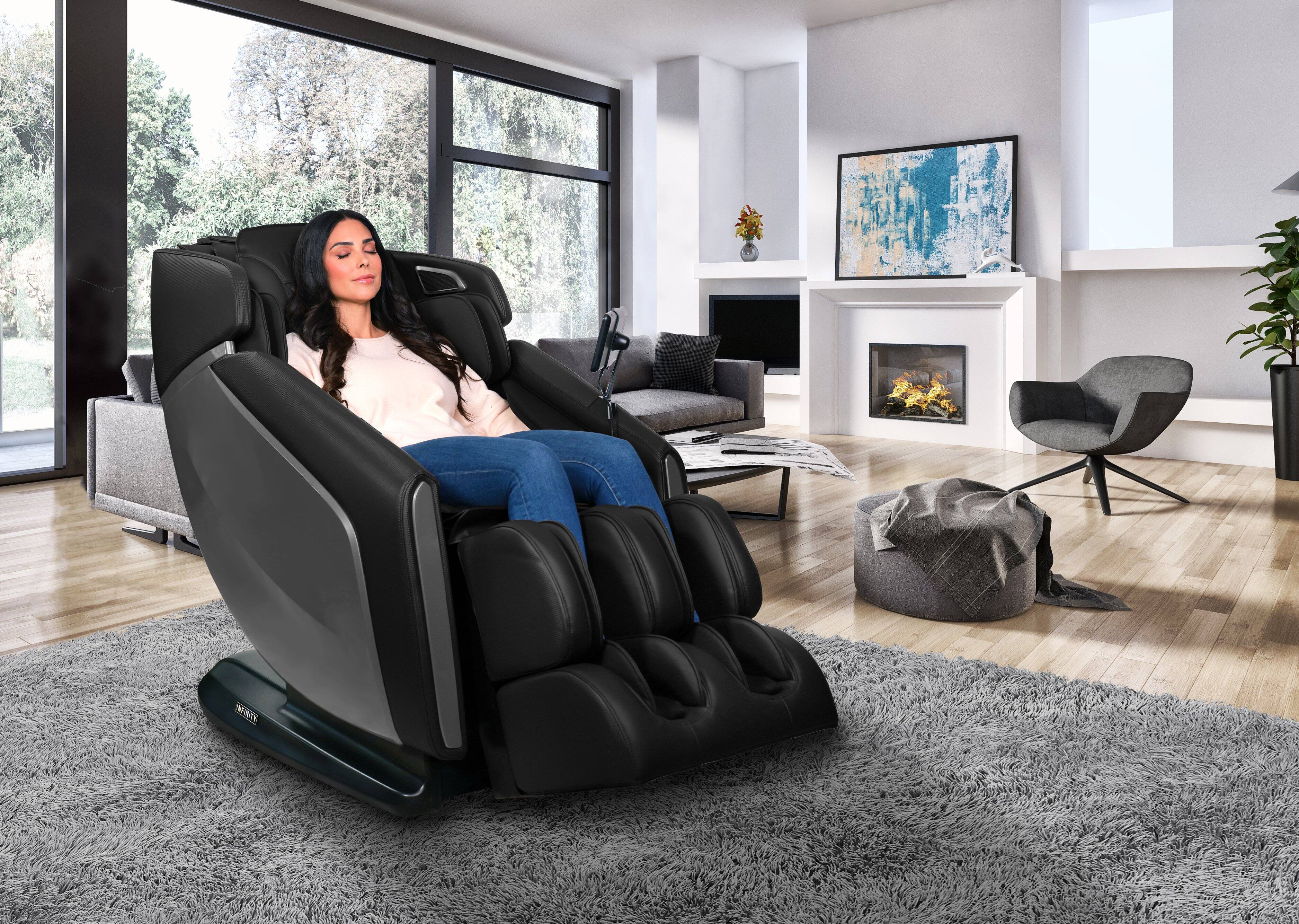 Infinity Mosaic Massage Chair Black 197051131 Best Buy