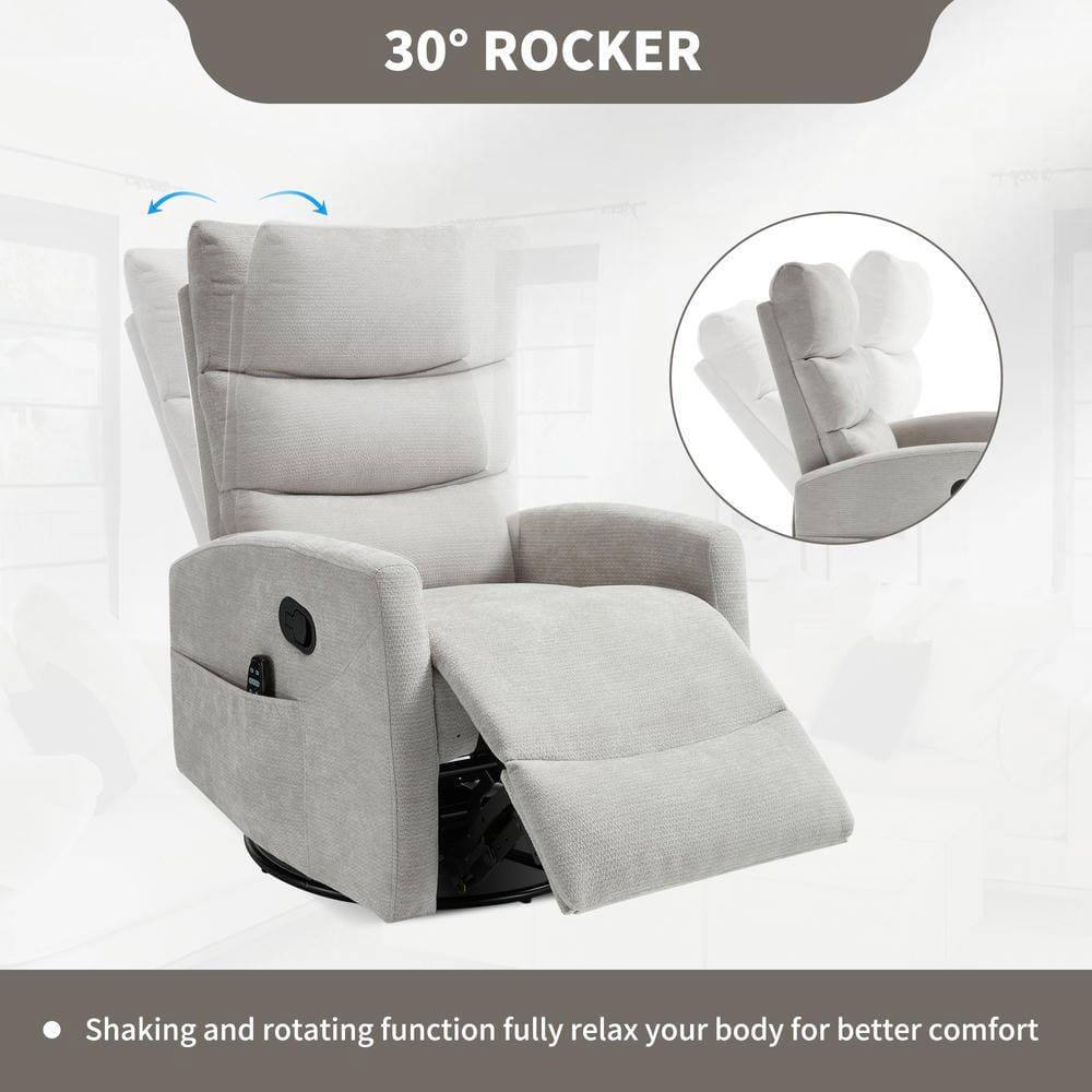 30° ROCKER

Shaking and rotating function fully relax your body for better comfort