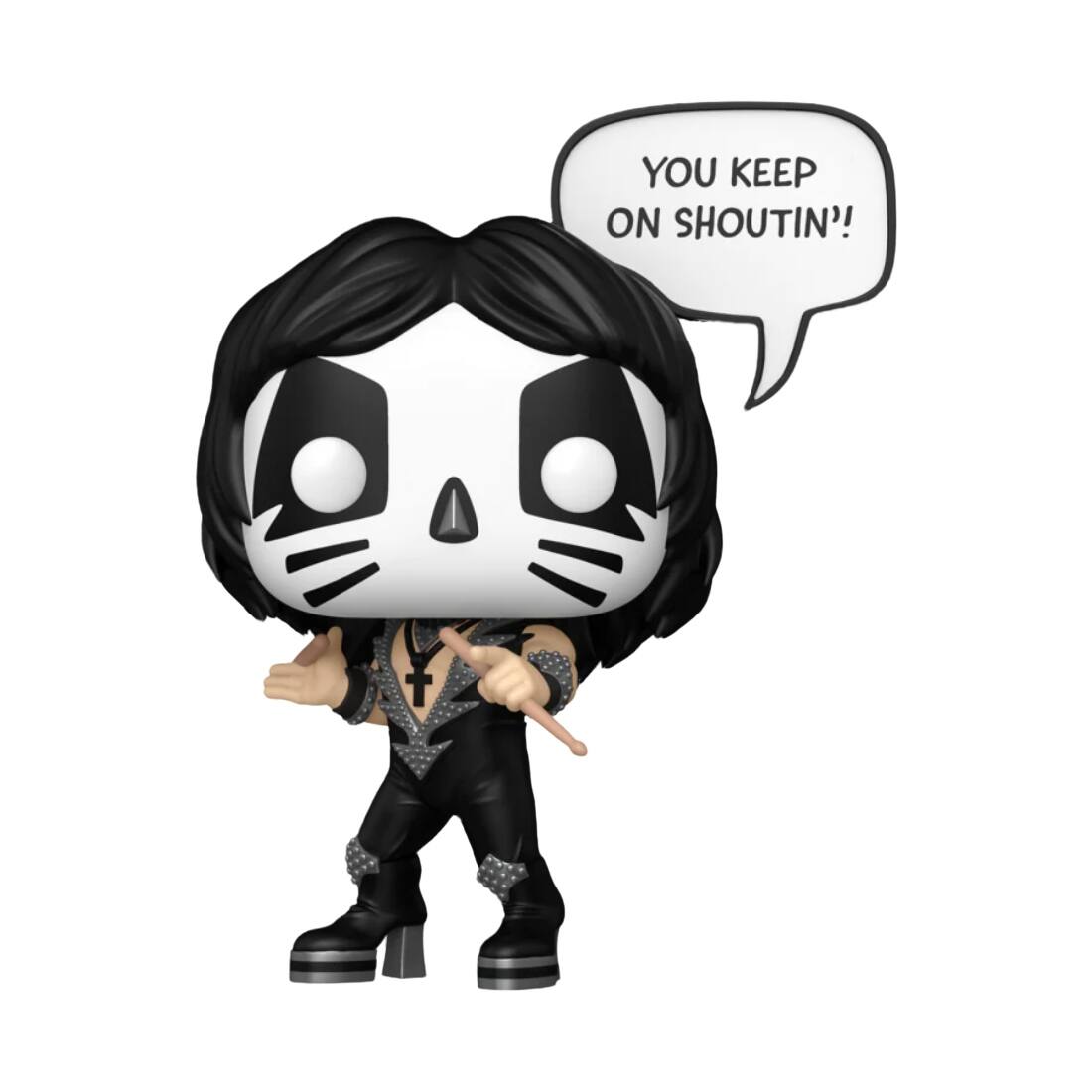 YOU KEEP ON SHOUTIN'!