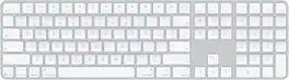 Magic Keyboard with Touch ID and Numeric Keypad for Mac models with Apple silicon (USB–C) (2026) - White Keys