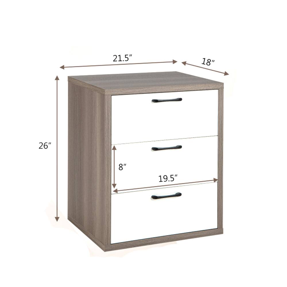 21.5" x 18" x 26" x 8" x 19.5"