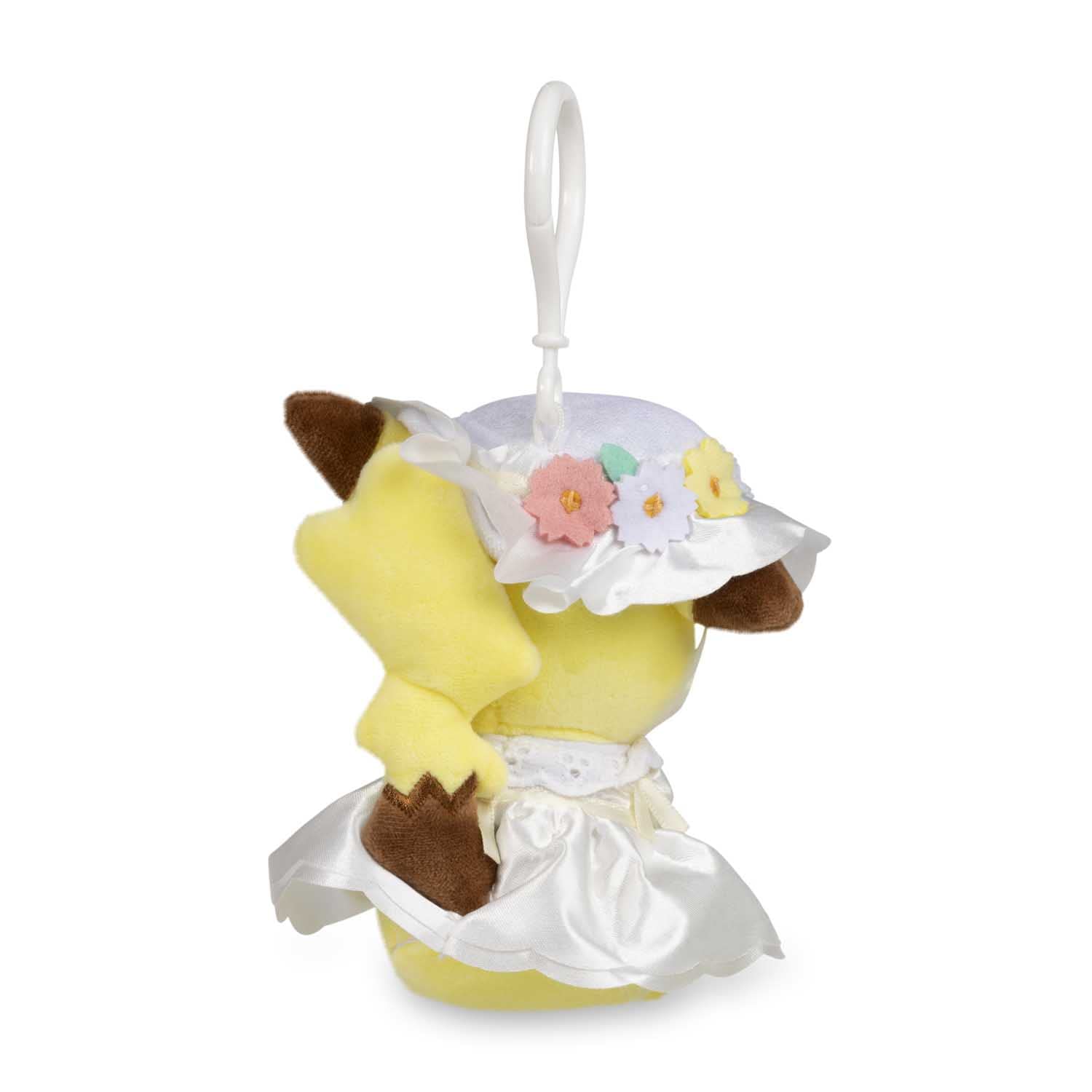 Alt View 5. Pokémon - Pokemon Center: Pikachu Happy Spring Plush Key Chain.