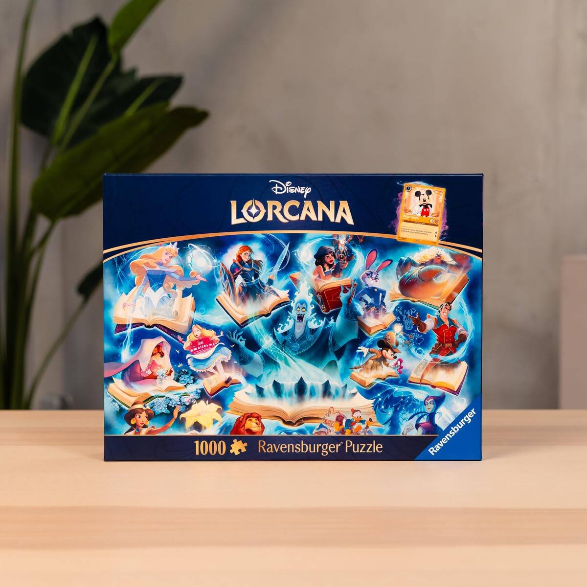 Ravensburger Disney Lorcana Glimmers of The Realm: Sapphire 1000