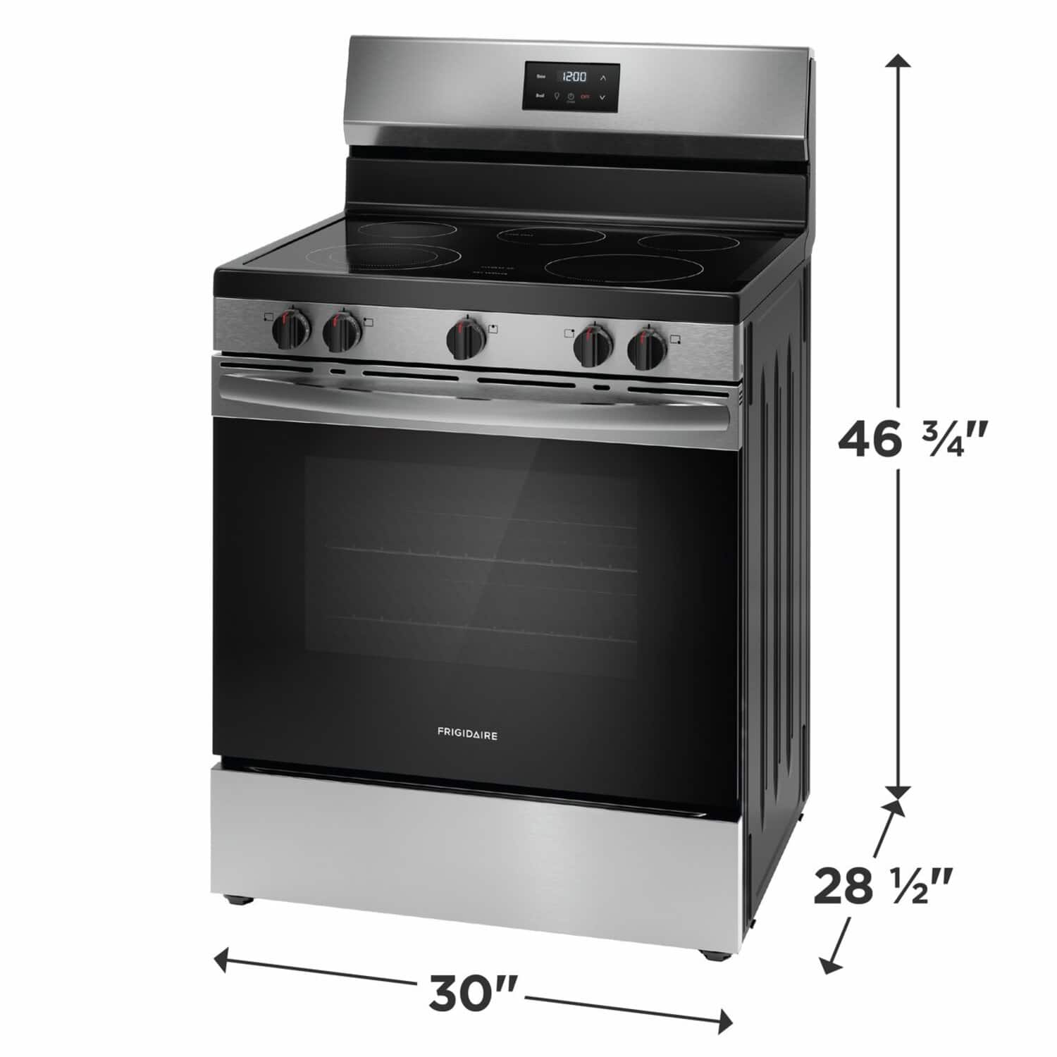 200 4 C
46 3/4"
FRIGIDAIRE
28 1/2"
30"