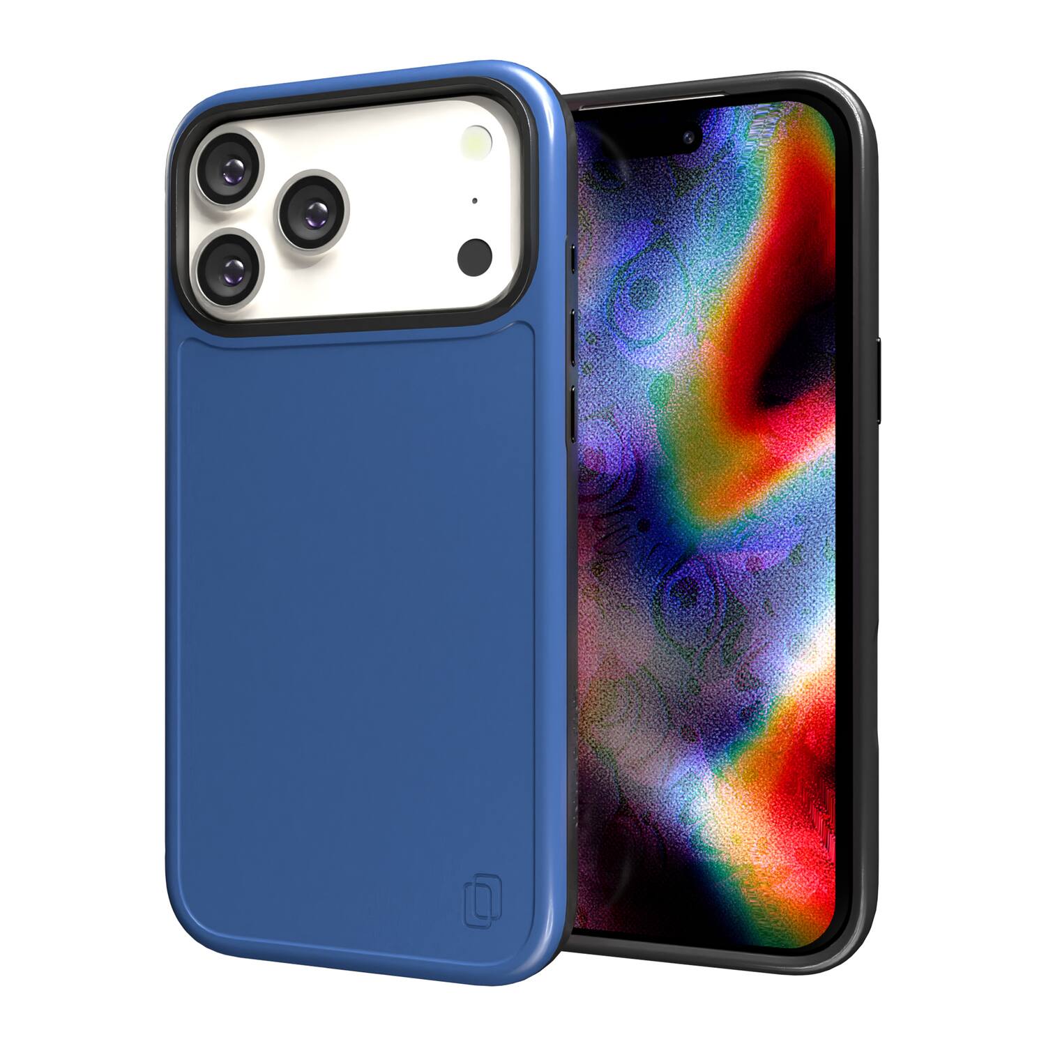 Alt View 1. Cellhelmet - Fortitude Series MagSafe Compatible Case for iPhone 17 Pro Max - Bermuda Blue.
