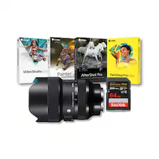 COREL VideoStudio 2020
COREL Painter Essentials 7
COREL AfterShot Pro 3
COREL PaintShop Pro 2022
SIGMA 14-24mm f/2.8 DG HSM Art
SanDisk Extreme PRO 64 GB 200 MB/s V30