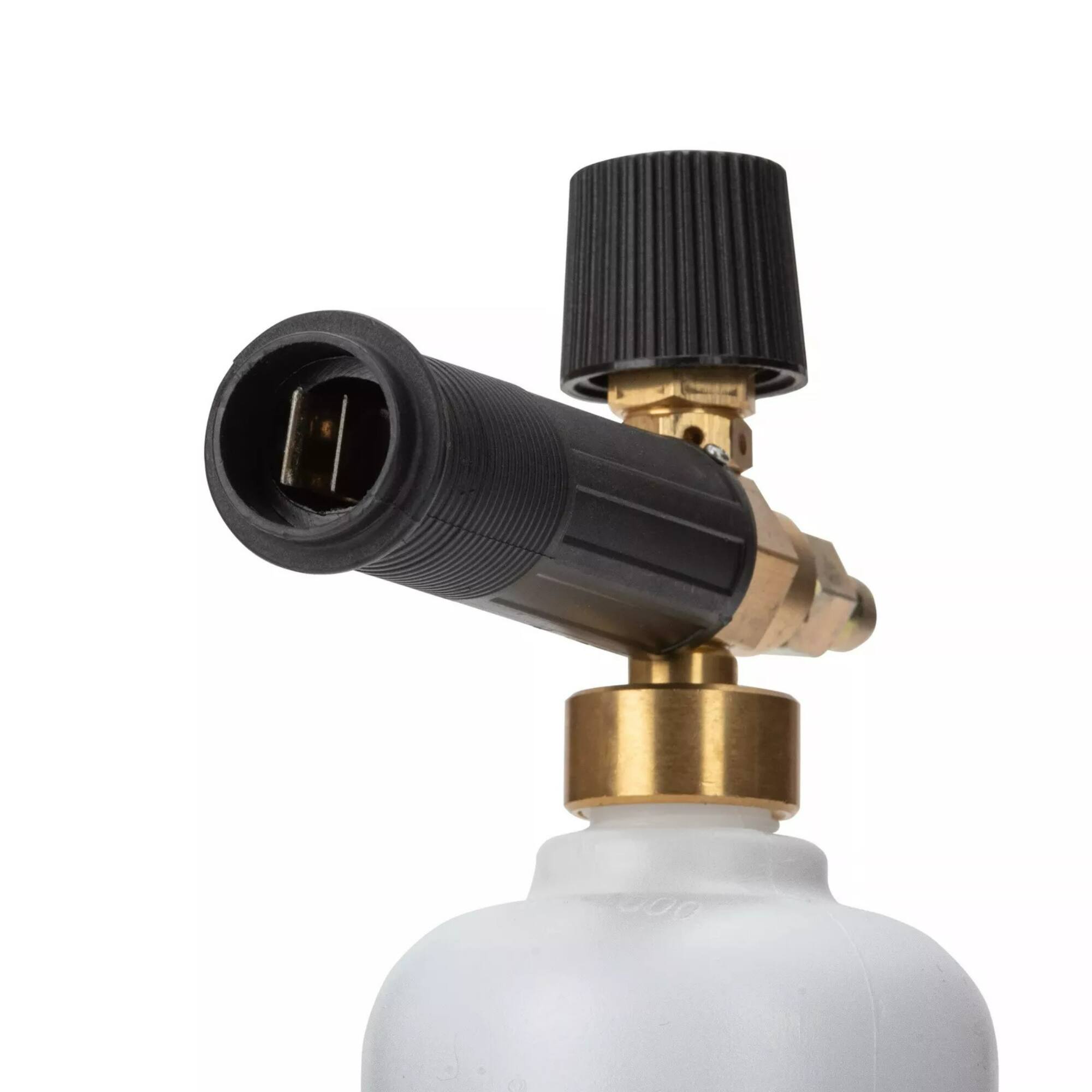 Left. Karcher - Foam Cannon for Pressure Washers up to 4000 PSI - for Car Wash and Vehicle Wash.