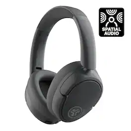 JLab - JBuds Lux ANC Wireless Bluetooth Over-Ear Headphones with Active Noise Cancelling, Spatial Audio & 70+ Hour Battery - Graphite
