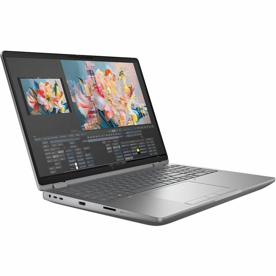 Alt View 7. HP - HP ZBook Fury G1i 16" Mobile Workstation - WQXGA - Intel Core Ultra 9 285HX - vPro Technology - 32 GB - 1 TB SSD - Meteor Silver.