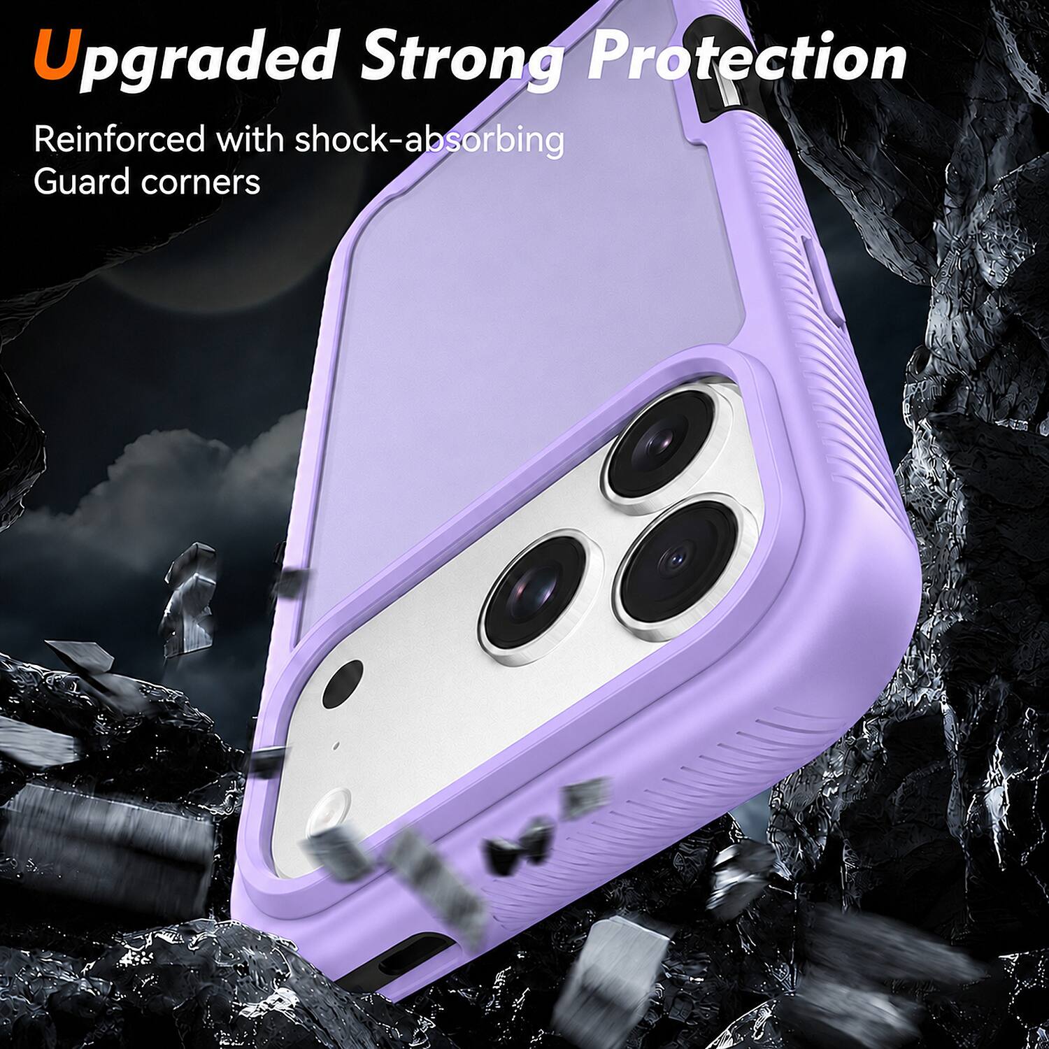 Upgraded Strong Protection  
Reinforced with shock-absorbing Guard corners