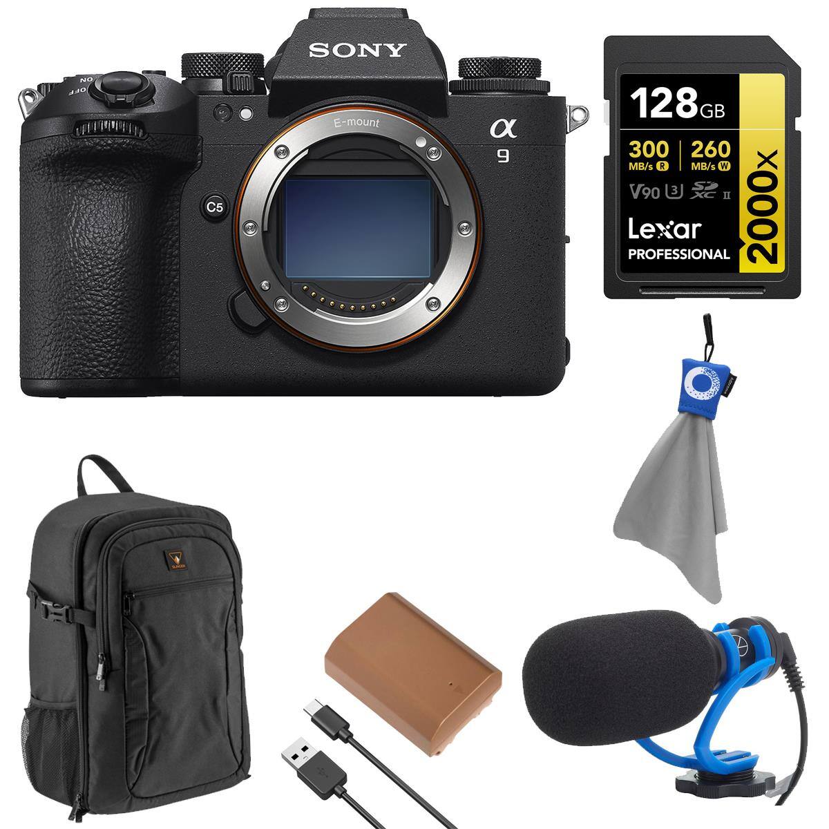 NO OFF

C5

SONY E-mount

a9

128GB 300 MB/s R 260 MB/s W SD V90 E XC I PROFESSIONAL Lexar 2000x
