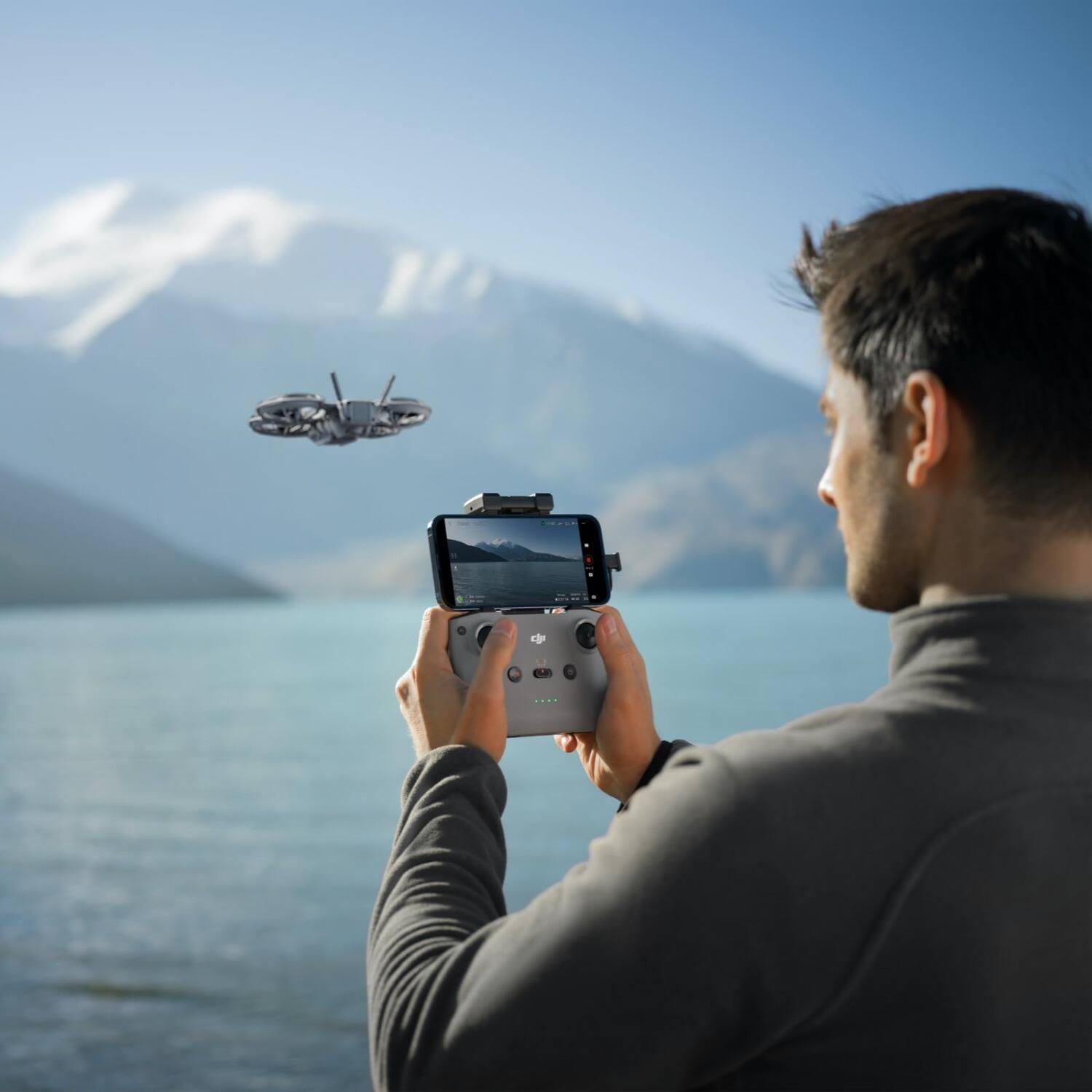 Alt View 9. DJI - DJI Neo 2 Fly More Combo with RC-N3, 4K Drone for Beginners, Stable Digital Transmission, Follow Me, QuickShots.