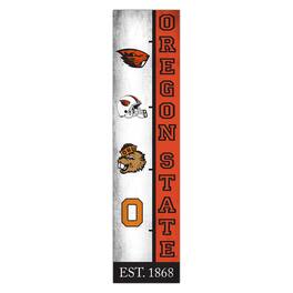 Fan Creations - Oregon State Beavers 6" x 24" Progression Wood Sign - Multicolor