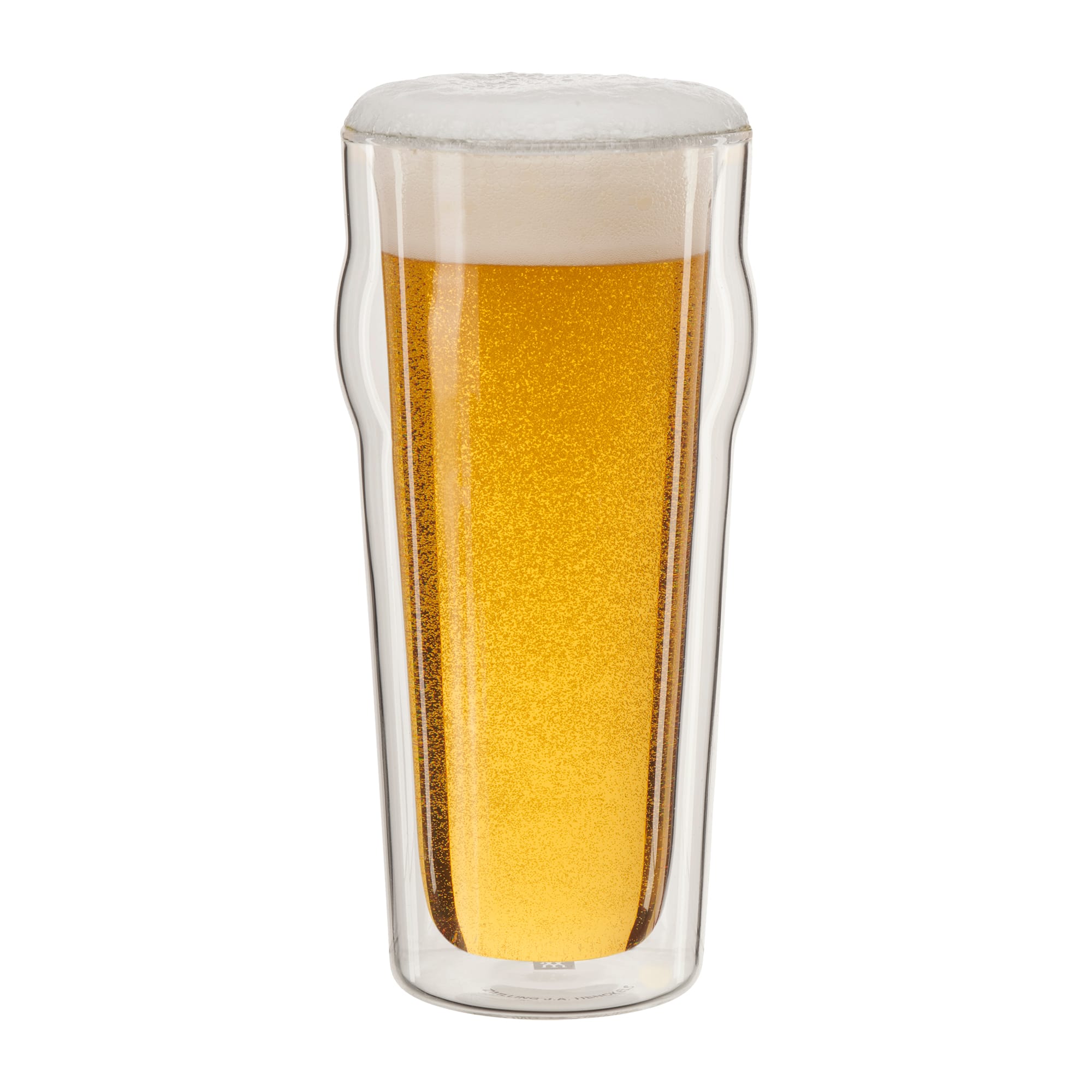 Photos - Glass Zwilling  Sorrento 2-pc Double-Wall Pint Beer  Set - Clear 39500-314 