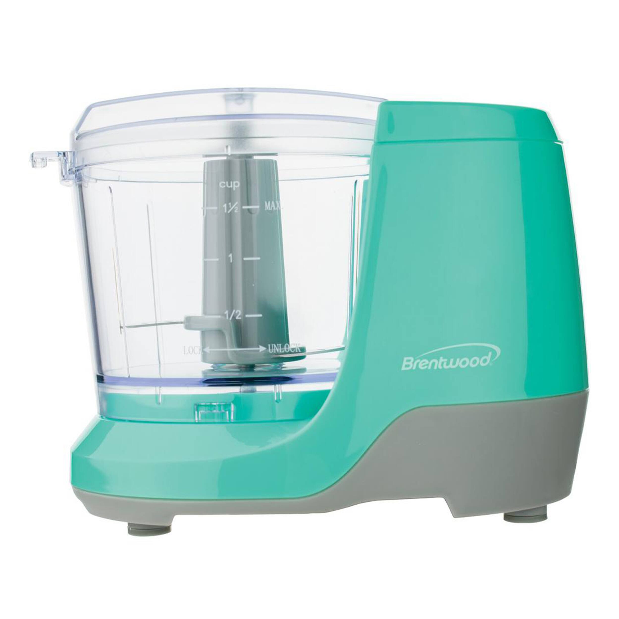 Brentwood - 1.5 Cup Mini Food Chopper - Blue