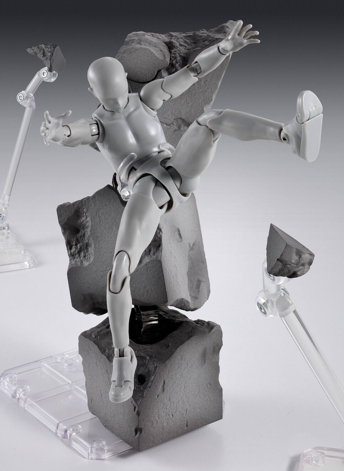 Alt View 3. Bandai - Tamashii Nations - Tamashii Effect - S.H. Figuarts - Concrete Crash   - COLLECTIBLES - Multicolor.