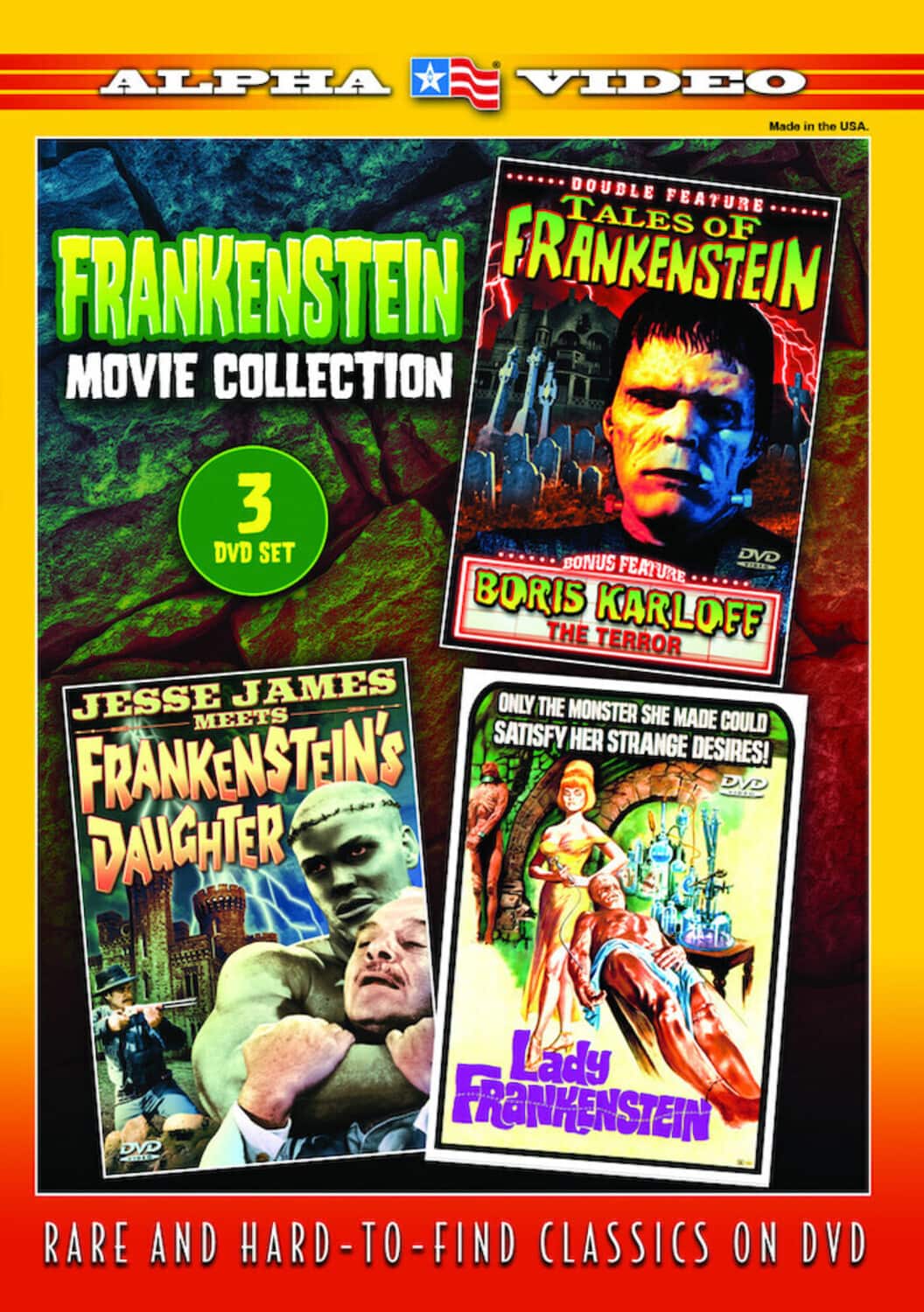 Frankenstein's Bloody Terror 3D (Kino) (Blu-Ray) – DiabolikDVD, image size:1056x1500