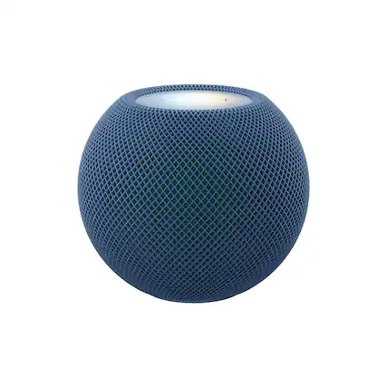Front. Apple - HomePod mini 2 - Blue.