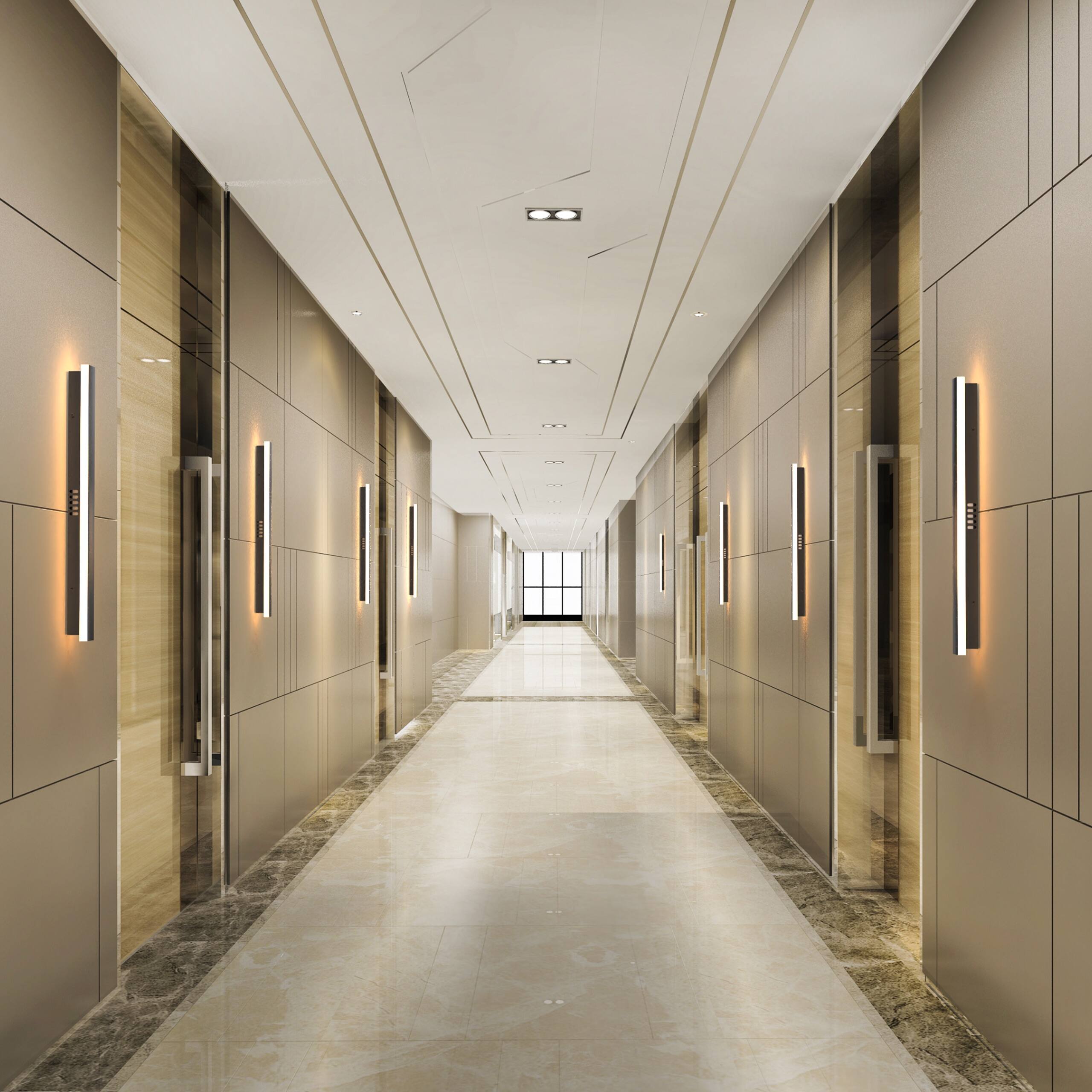 Alt View 2. LEEKI - Modern Outdoor LED Linear Wall Sconce – Warm White 3000K, Waterproof IP65, Aluminum Energy-Saving Fixture - Black.