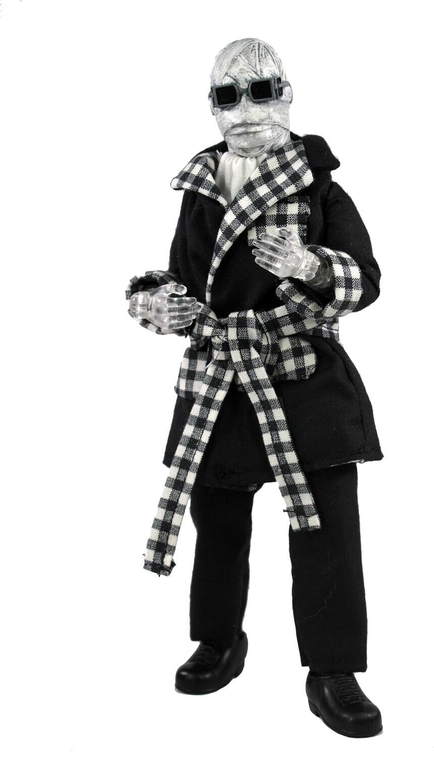 Front. PopMarket - Mego - Universal Monsters - Invisible Man 8" Action Figure   - COLLECTIBLES - Multicolor.