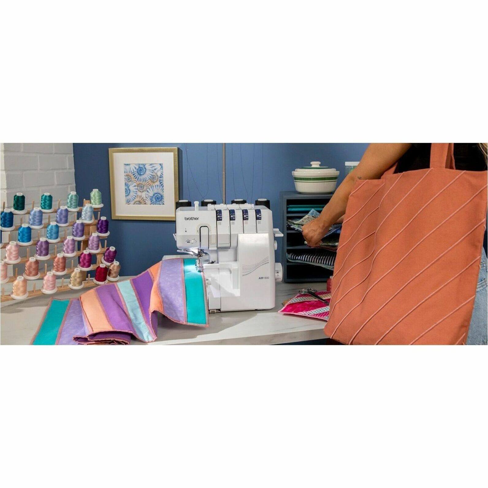 Alt View 19. Brother - AIR1800 Air Serger Machine.