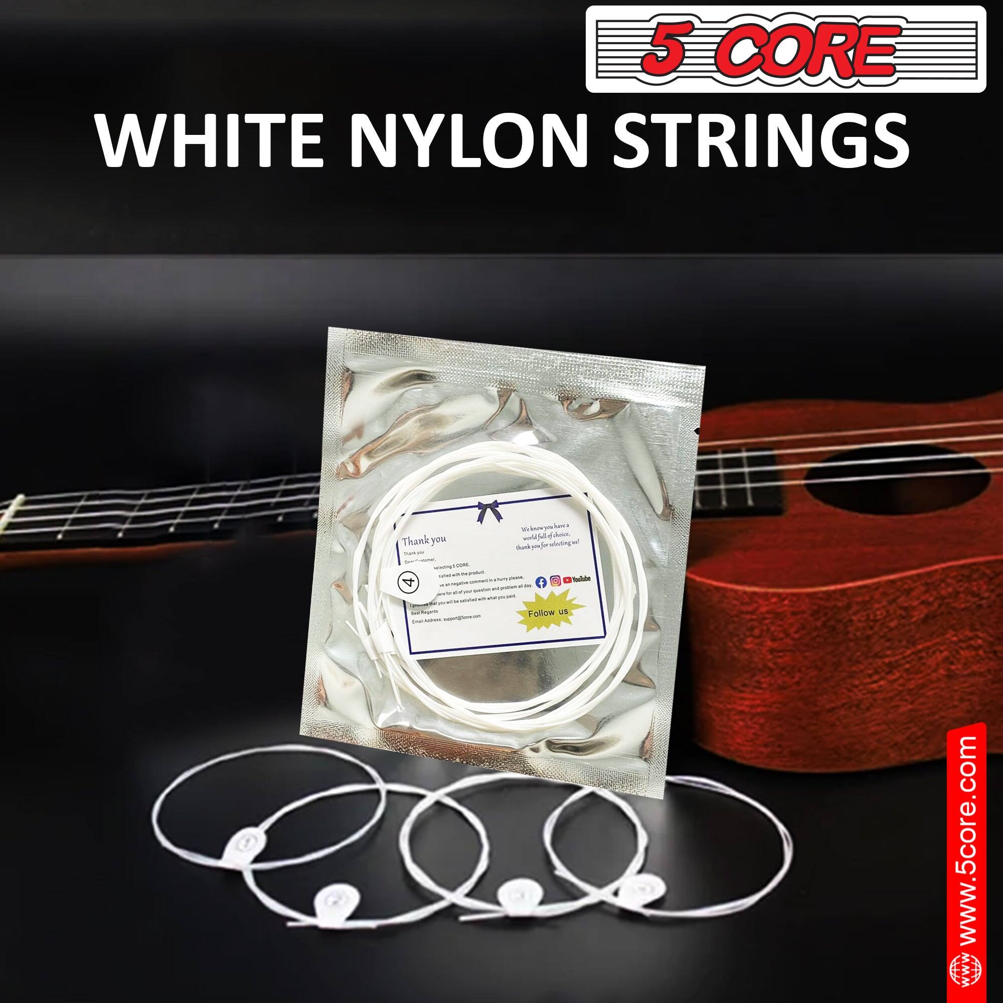 5 CORE WHITE NYLON STRINGS

Thank you

Follow us: www.5core.com