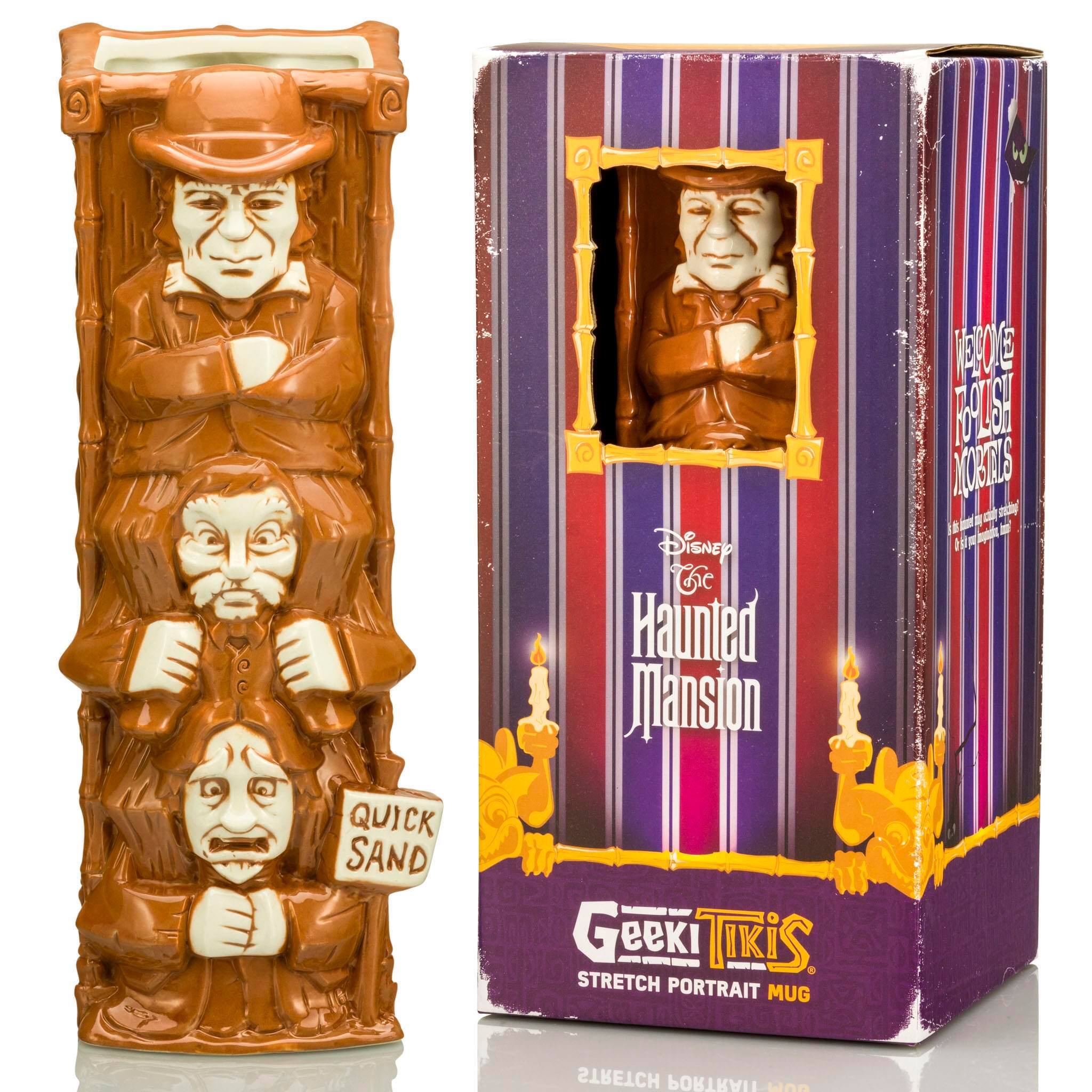QUICK SAND Disney Haunted Mansion Geeki Tikis STRETCH PORTRAIT MUG