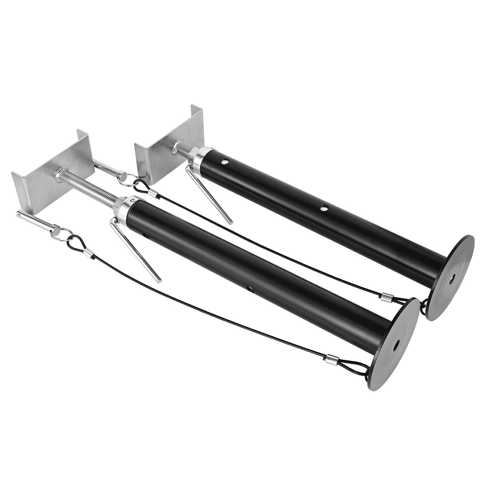 Alt View 5. VEVOR - RV Slide Out Support Jacks, 5000 lbs Capacity Each Slide Out Stabilizer, Adjusts from 20"-48" Camper Slide Out Support - Black;Silver.