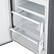 Alt View 3. Forno Appliances - Guardia 10.8 Cu. Ft. Compact Fridge with Bottom Freezer - Stainless Steel.