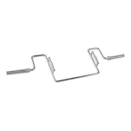 Power Systems - 68" Super Deadlift Bar, Two-Handle Design - Silver