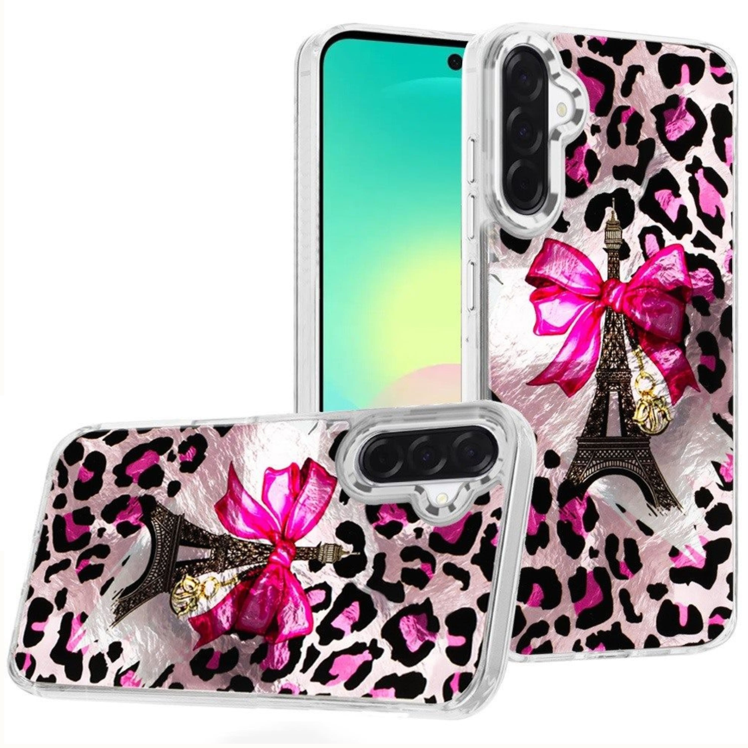 Kitcheniva - Stylish In Mold Design Protective Case With Tempered Glass For Samsung A27 5G - Ribbon Pink price history on PriceWatchPro