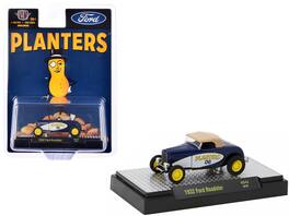 M2 - 1932 Ford Roadster #06 Blue & White Tan Soft Top "Planters Peanuts" Limited Edition 2750 pcs Worldwide 1/64 - Blue And White with Tan