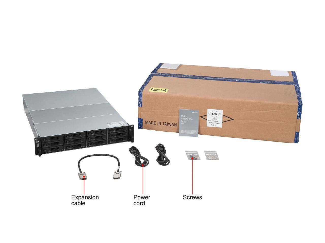 Team Lift Quick Installation Guide  
MADE IN TAIWAN  
SAC USA  

Expansion cable  
Power cord  
Screws