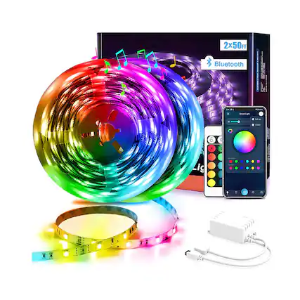 2x50FT Bluetooth Smart Light
C A C .ig | E E U
1 A 4 WiL fila