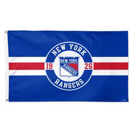 WinCraft - New York Rangers 3' x 5' Applique Flag - Multicolor