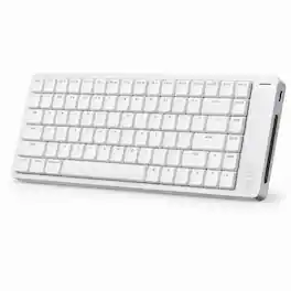 Lofree - Flow2 84-Key Low-Profile Triple-Mode Wireless Mechanical Keyboard with Void Silent Linear Switches - White
