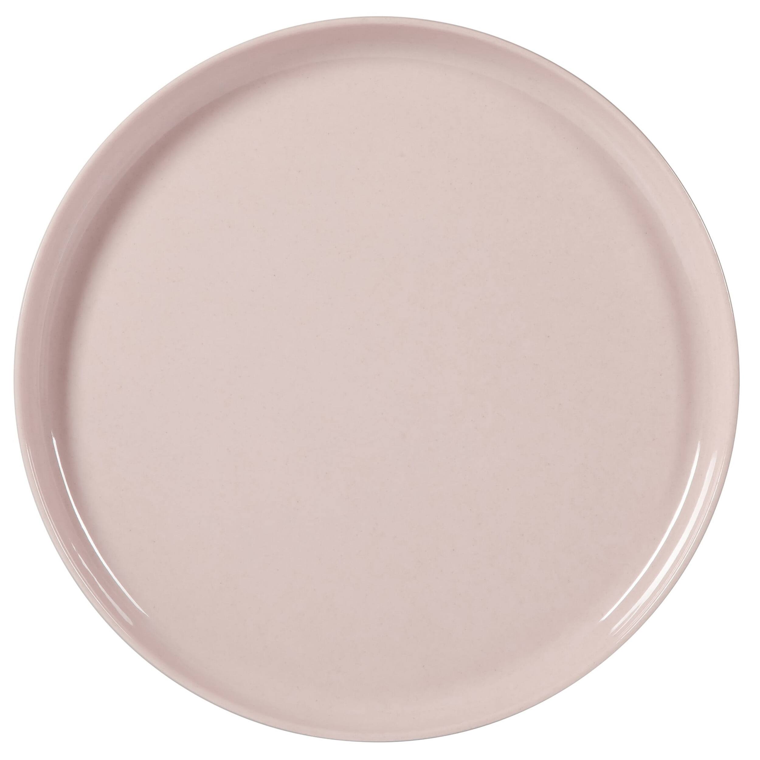 Alt View 3. Gibson - Gibson Home Candy Skies 12 Piece Wheat Straw Melamine Dinnerware Set in Pink - Pink.