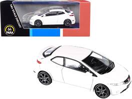 Honda Civic Type R FN2 Euro Championship 1/64 Diecast Model Car by Paragon - White