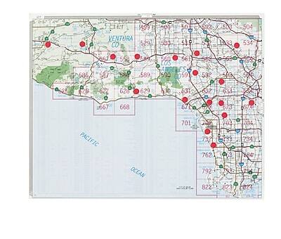 Sure, here is the corrected and grouped text:

**Ventura Co:**
- 499
- 529
- 509
- 500
- 50
- 519
- 582
- 503
- 933
- 504
- 534
- 586
- 587
- 558
- 588
- 589
- 560
- 561

**Los Angeles:**
- 590
- 0059
- 59
- 592
- 0453
- 58a
- 625
- 622
- 628
- 629
- 530
- 631
- 632
- 633
- 667
- 668
- 671
- 673
- 574

**Pacific Ocean:**
- 701
- 