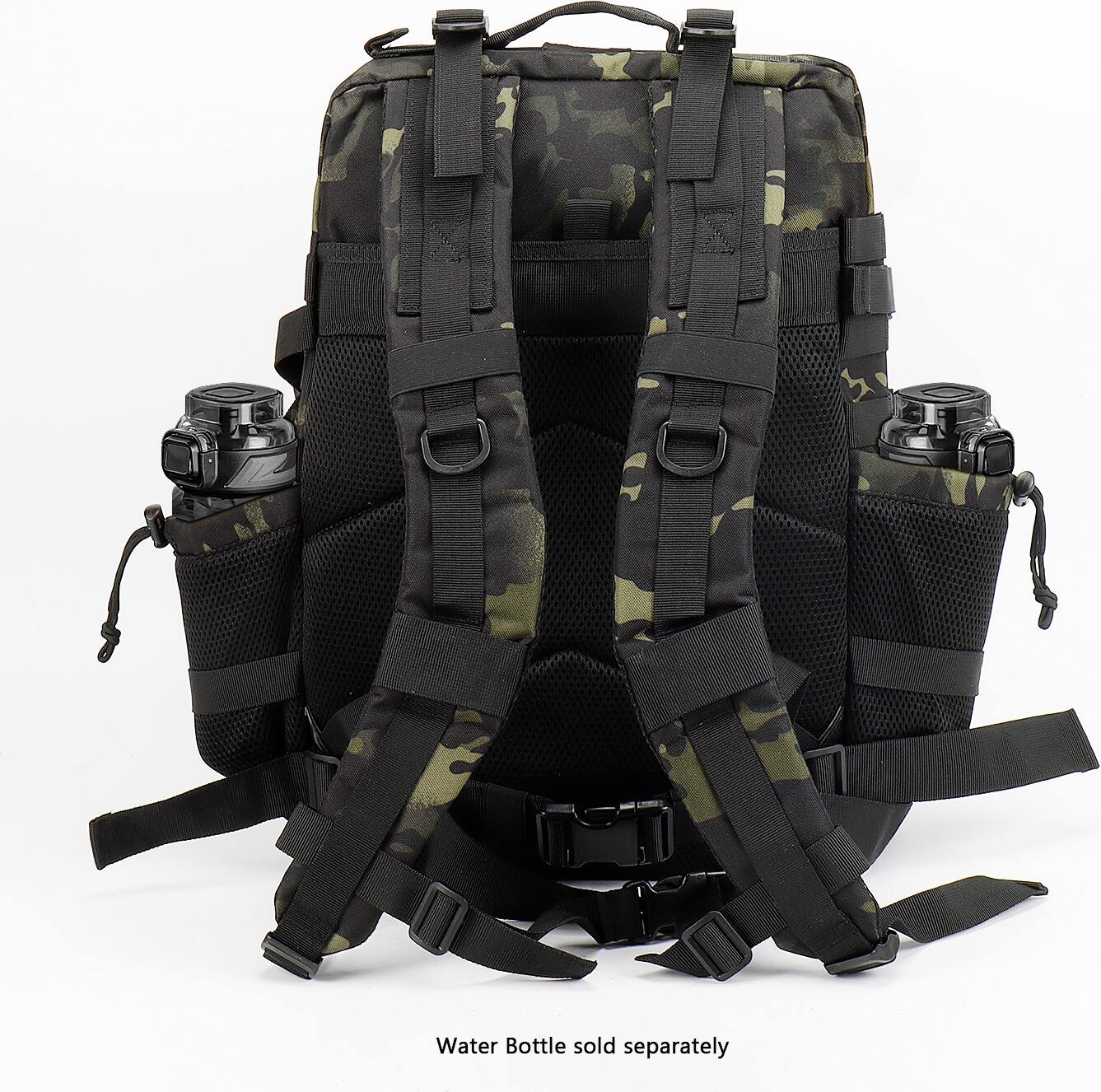 Water bottle sold separately.