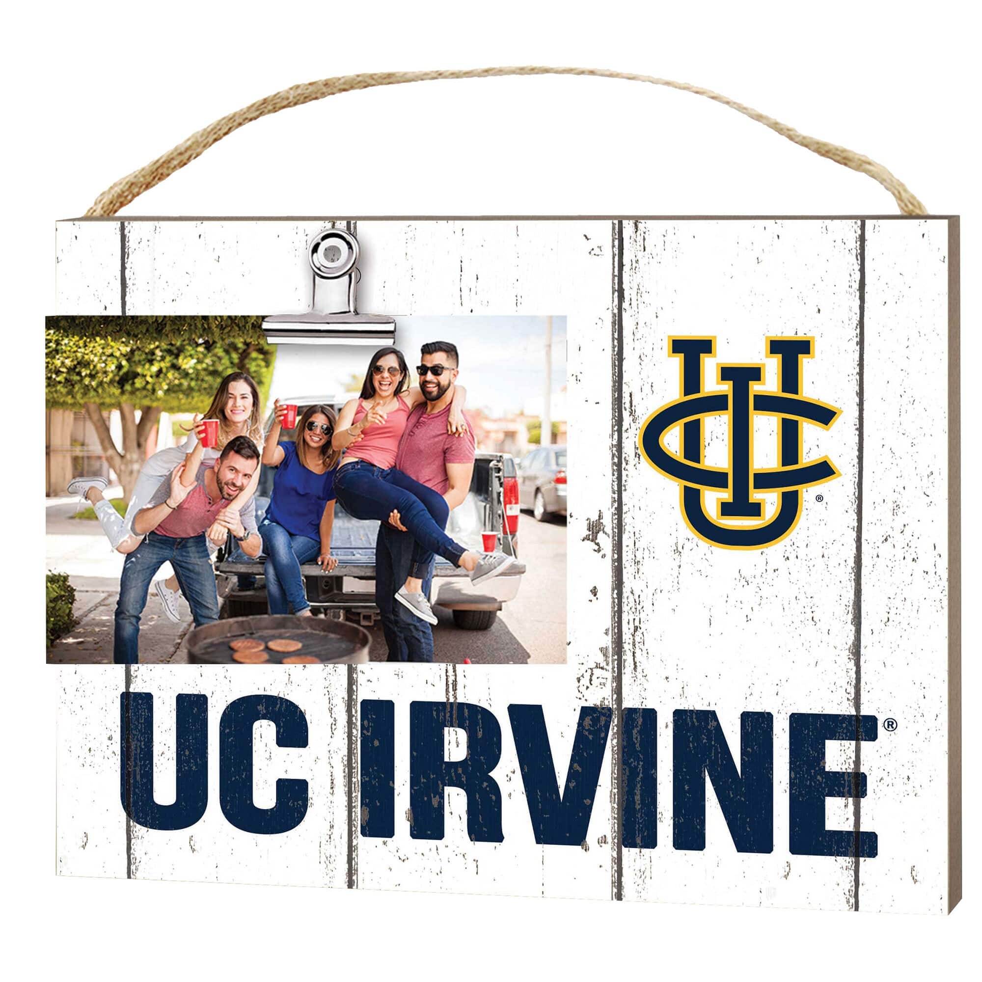 "Jardine - UC Irvine Anteaters 8"" x 10"" Weathered Clip It Frame - White" price history on PriceWatchPro