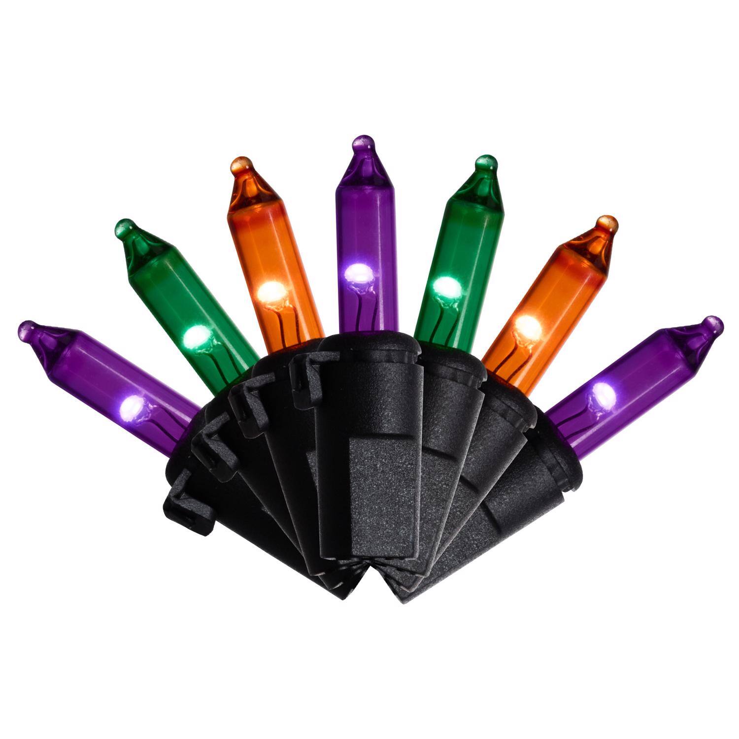 Celebrations Multicolored 100 ct LED Halloween String Lights - Best Buy