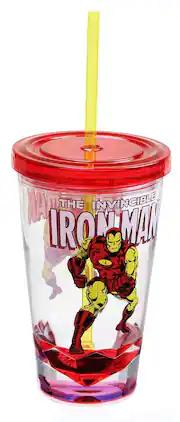 Just Funky - Marvel Retro Iron Man 19oz Carnival Cup - Red